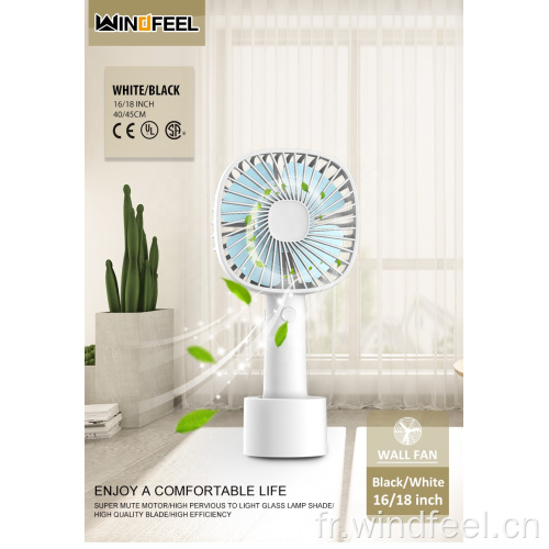 Ventilateur d&#39;air de refroidissement pratique de charge de batterie DC 5V